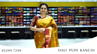 Kanchipuram Half Pure Silk - Rs.5299 - 5999 | 17.06.23 | #shrus