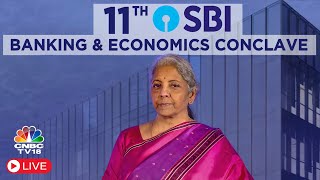 FM Sitharaman LIVE At 11th SBI Banking \u0026 Economics Conclave | Making Viksit Bharat A Reality | N18L