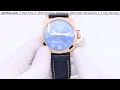 ▶ panerai luminor marina goldtech™ sole blu gold copper blue dial pam01112 review