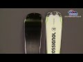 lyze ROSSIGNOL PURSUIT RTL, VAS carbon , H technology, diamond shape  + rossignol axium 110