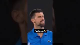 Komentator: Profesor na terenu, a studenti na ulici #djokovic #goat #ao2025