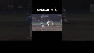 伊藤大海の伝家の超スローボールが凄い#プロ野球 #おすすめ #おもしろ #shorts #funny