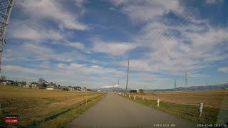 山形県鶴岡市和名川【4Ｋ車載動画】20191209