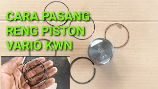 Cara Pasang Ring Piston VARIO 125 (KWN)#1