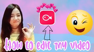 HOW TO EDIT VIDEO WITH VLLO🍡[ Indonesia ]✓Easy💐