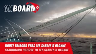 Route tribord vers les Sables d'Olonne pour Sébastien Simon | Vendée Globe 2024