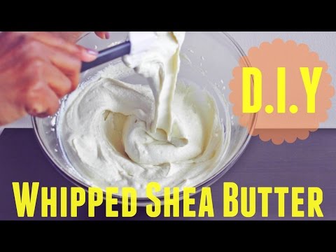 Homemade Whipped Shea Butter Mix | Natural Hair Homemade Whipped Shea Butter Mix | Natural Hair