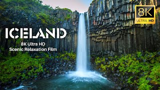 Iceland Scenic Relaxation Film 8K Ultra HD 60FPS | 120FPS #iceland4k