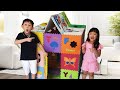 Nate Pretend Play Building New ABC Alphabet Playhouse Toy for Kids