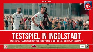 1:1 – im ersten Härtetest der Vorbereitung beim FC Ingolstadt!