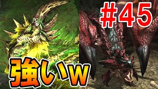 【MHXX】金雷公と黒炎王！が強えww ほぼ初見ソロ実況 上位編#45【モンハンダブルクロス-Nintendo Switch】