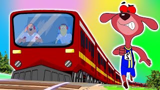 Rat A Tat - Race with Superfast Train - Funny Animated Cartoon Shows For Kids Chotoonz TV
