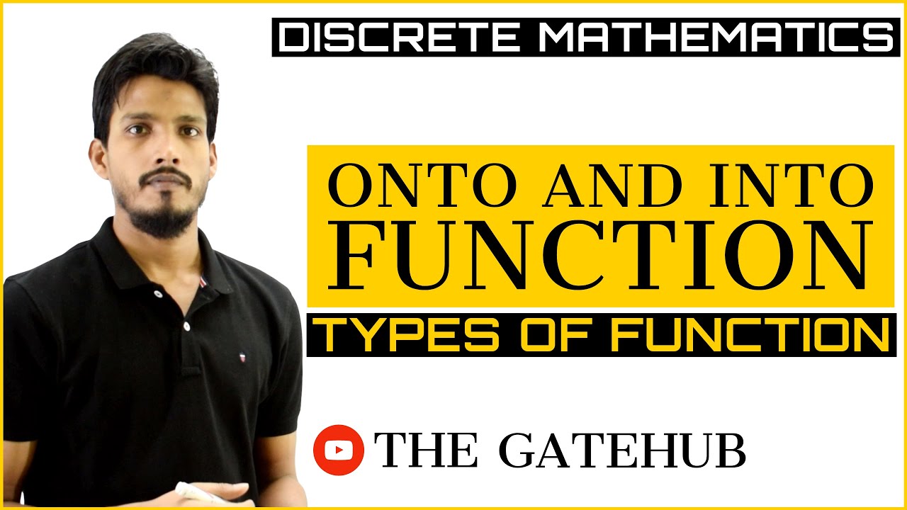 Onto And Into Function | Surjective Function | Discrete Mathematics ...