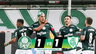 Palmeiras 1x1 América-MG | Gols e Melhores Momentos  | HD 23/12/2020