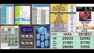 노해방 바이퍼 HEXA 환산 28,090 하드진힐라 최소컷 솔플 (노도핑)