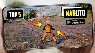 Top 5 Best Naruto Games For Android | High Graphics (Online/Offline)