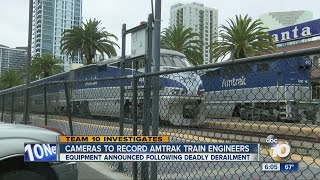 Cameras to record Amtrak train engineers