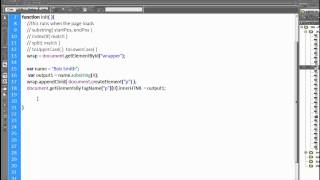 MAD9014 - Javascript String Methods