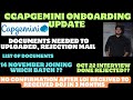 Capgemini onboarding update news | Capgemini rejection mail October batch ??