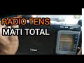 RADIO TENS TSR-820 MATI TOTAL,BEGINI SOLUSINYA