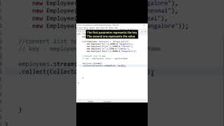 Convert a list into a map using toMap() method