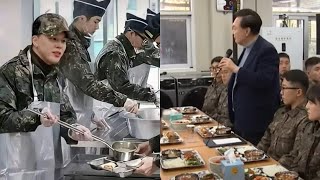 Honored by the president, BTS' Jimin accompanies Yoon Seok Yool on a visit!