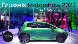 101st Brussels Motor Show - Autosalon 2025 - Full Show Floor Walking Tour