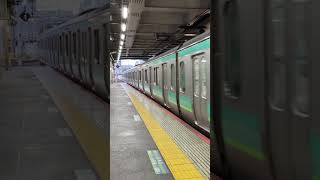 常磐線E231系　上野行き　日暮里駅到着　#常磐線#E231系日暮里駅