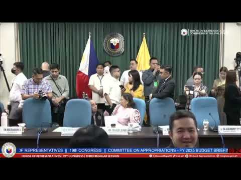 LIVE | Deliberasyon ng Kamara sa proposed 2025 budget ng OVP