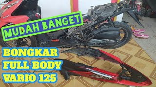 How to remove full body vario 125 old