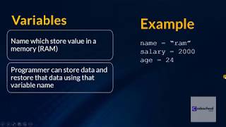 Variables literals and data types | Python Nepali tutorials