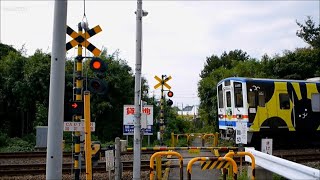 関東鉄道常総線　立沢1踏切