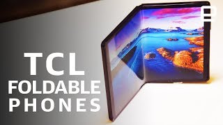 TCL's foldable prototypes First Look at MWC 2019