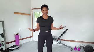 15 MINUTES FULL-BODY WORKOUT WITH MINI STEPPER.