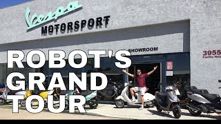 Vespa Motorsport - Robot's Grand Tour - Scooter West - San Diego