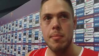 Vladimir Stimac after qualifying to Eurobasket 2017 final