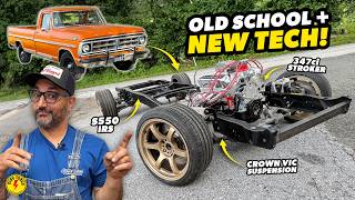 Turning This Old Farm Truck into a Killer Street Machine Using Scrapyard Ford Parts! - PART 2