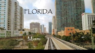 MIAMI METROMOVER - FREE TRANSIT - FULL RIDE