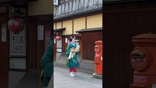 祇園のだらりの帯の舞妓さん #京都 #舞妓