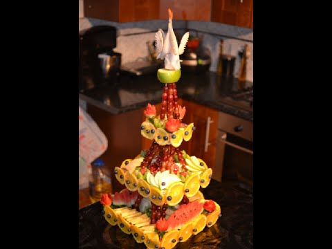 How to make an Amazing Tower Fruit Platter How to make an Amazing Tower Fruit Platter