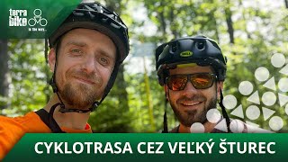 Kam nás zaviedla modrá cyklotrasa cez Veľký Šturec? | Cyklotrasy Banská Bystrica | Terrabike