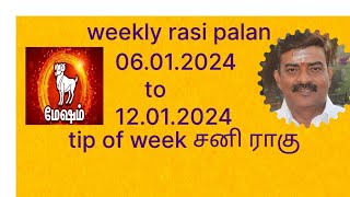 Mesham weekly rasi palan 6.1.2025 to 12.1.2025 | மேஷம் ராசி பலன் |