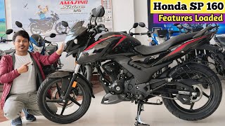 Aagaya New Honda SP 160 With TFT Meter Full Review🏍️Stylish \u0026 Powerful Bike, Price, Mileage