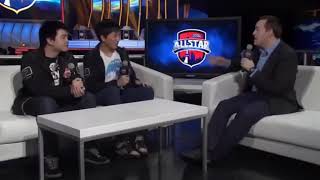 Doublelift  Everyone else is trash  @ LoL Shanghai Allstars 2013 Interview MUST SEE