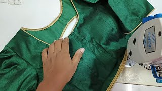 38 size boat neck Prince cut blouse cutting and stiching || padded Blouse  || blouse design ||