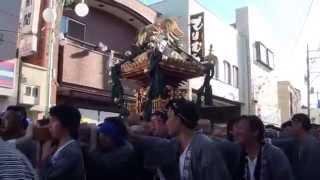 八重垣神社祇園祭'15 神輿連合渡御 横町