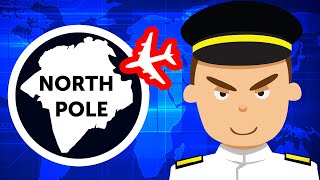 Why Planes Sometimes Fly Over the North Pole