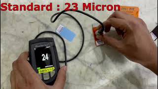 Thickness measurement - Thin Filim ( Micron Thickness )