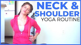 10 minute Yoga for NECK & SHOULDER Tension