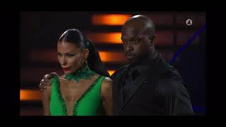 Kodjo Akolor \u0026 Jasmine Takács Tango Dancing With The Stars Sweden 2023 Let's Dance